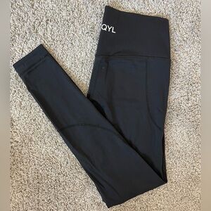 EQYL M High Waist Black Leggings